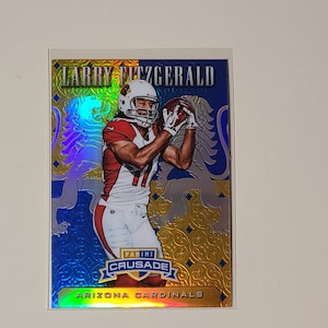 Larry Fitzgerald 2015 Panini Rookies & Stars Crusade Prizm Football Card