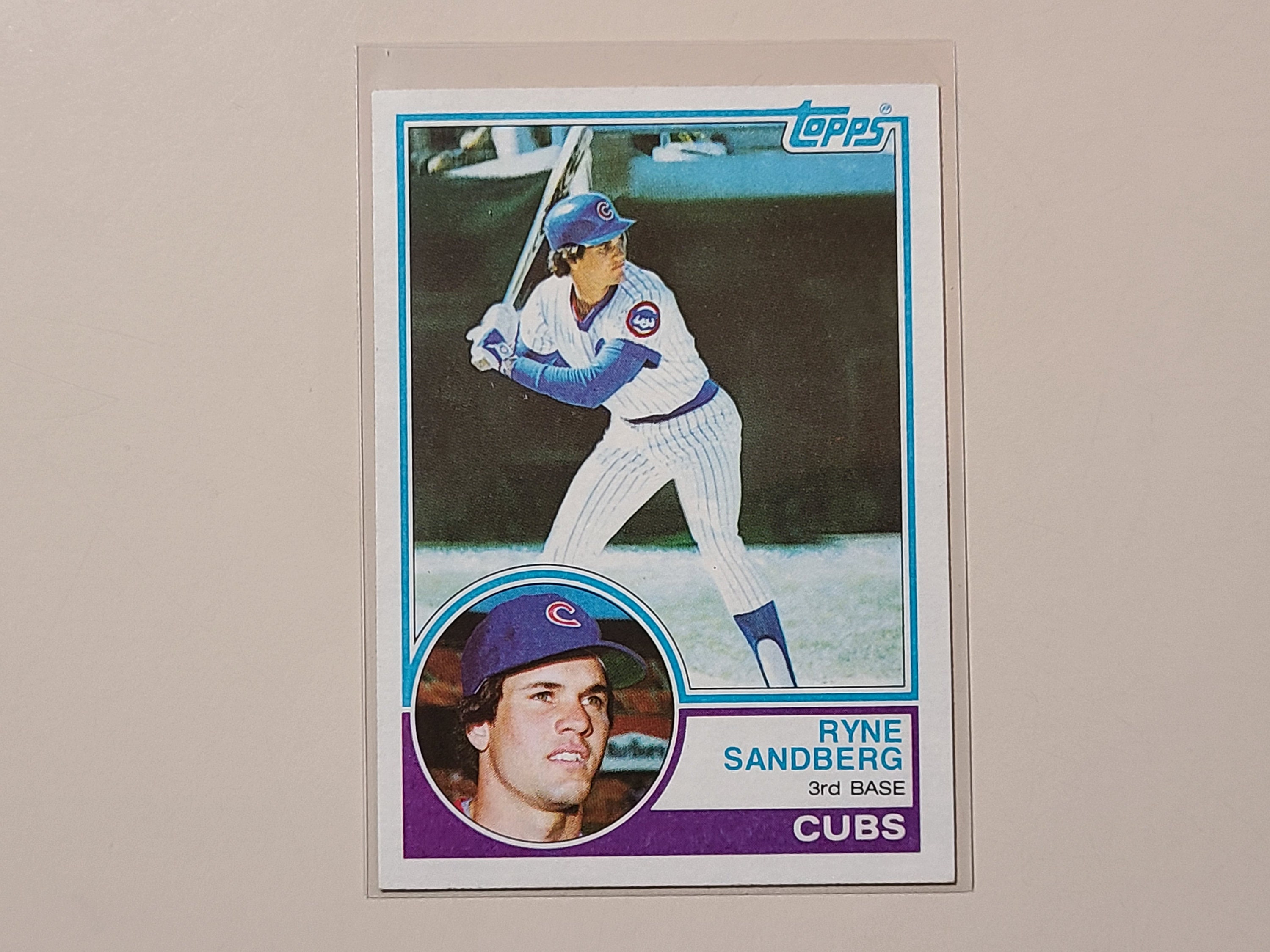 1983 Topps Ryne Sandberg RC Rookie Baseball Card - Etsy