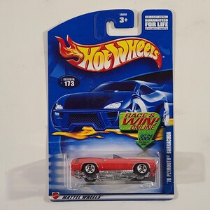 70 Plymouth Barracuda 2002 Hot Wheels car (Brand New & Sealed) cardboard not mint