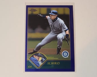 2001 Topps Chrome Traded ICHIRO SUZUKI #T266 (rookie Card) Graded
