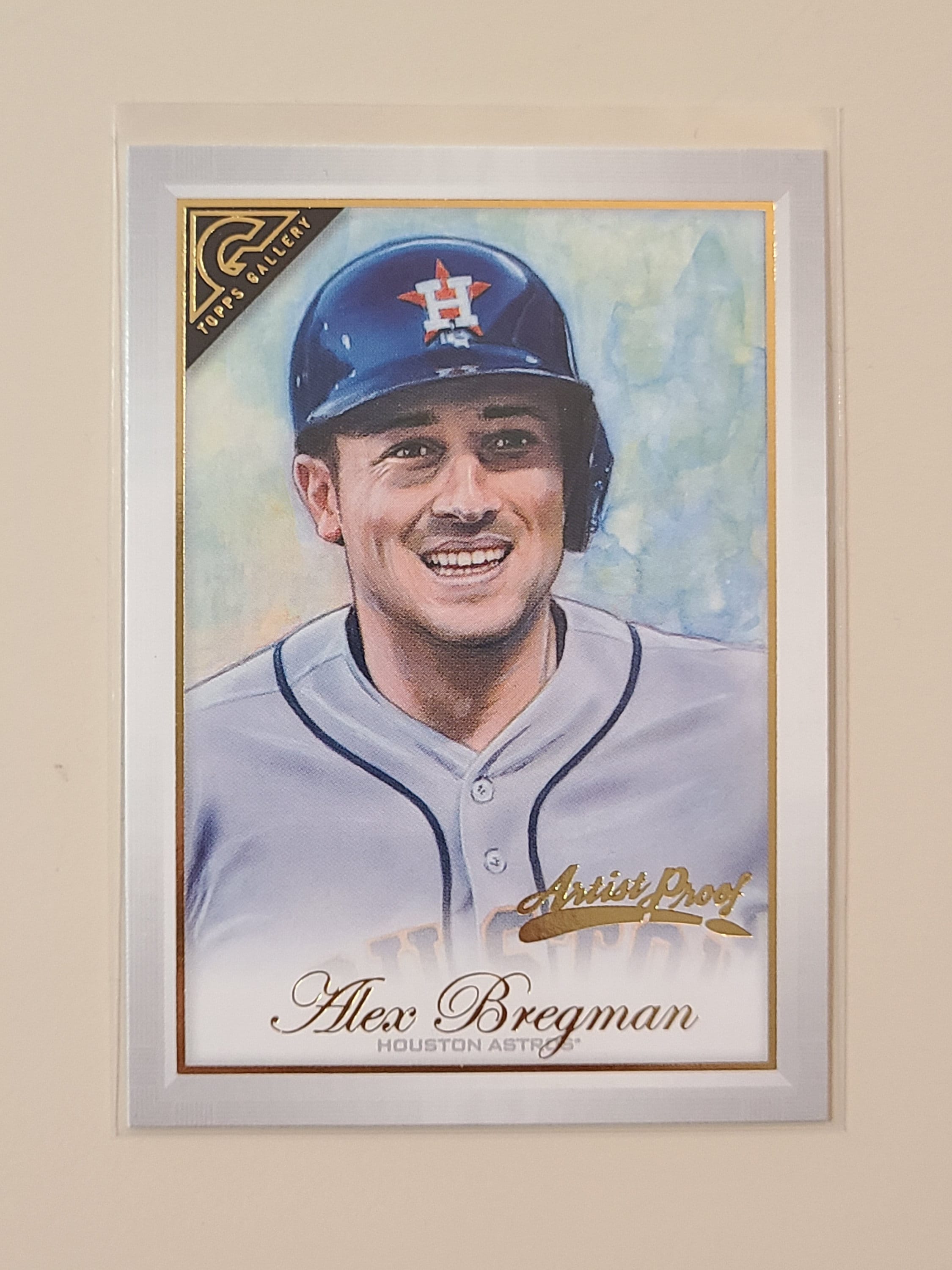 2019 Topps Gallery Artist Proof Alex Bregman Baseball Card - Etsy
