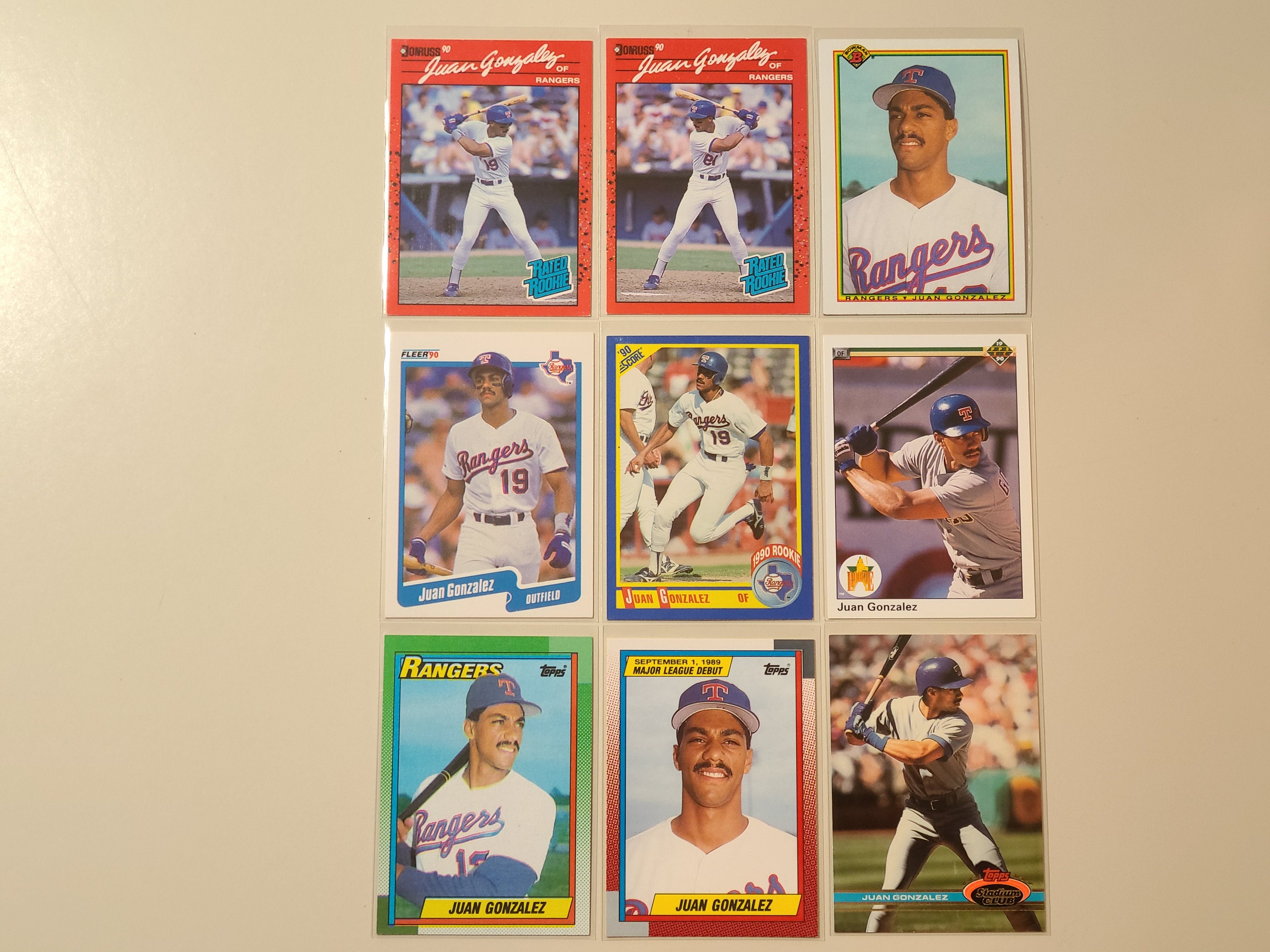 Pick a Juan Gonzalez RC Rookie Baseball Card 1990 Donruss - Etsy Denmark