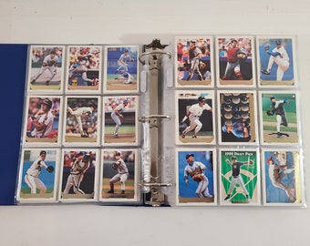 1993 Topps Gold Baseball Card Jeu complet de 825 cartes sous pochette avec Derek Jeter recrue, Ken Griffey Jr, Nolan Ryan