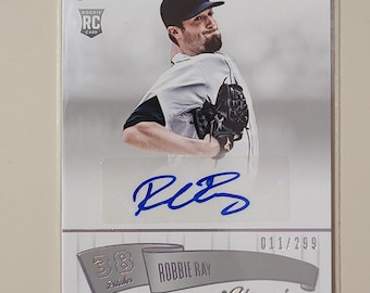 2014 Panini Classics Robbie Ray RC Rookie AUTO Autograph Baseball Card serial numbered #ed 011/299