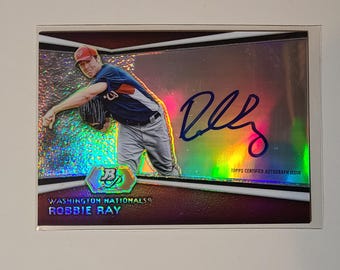 Robbie Ray 2012 Bowman Platinum RC AUTO Rookie Autograph Baseball Card