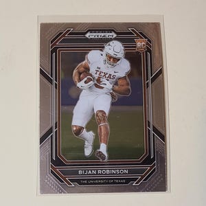 Bijan Robinson 2023 Panini Prizm RC Rookie Football Card