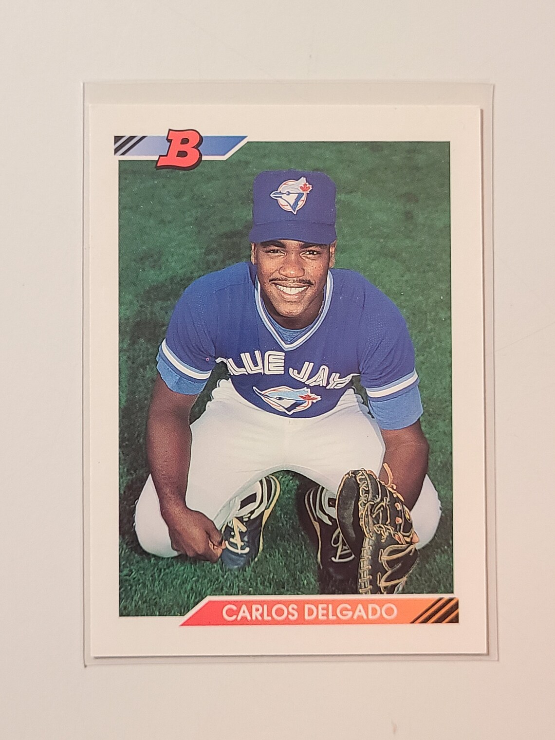 1992 Bowman Carlos Delgado RC Rookie Baseball Card Etsy