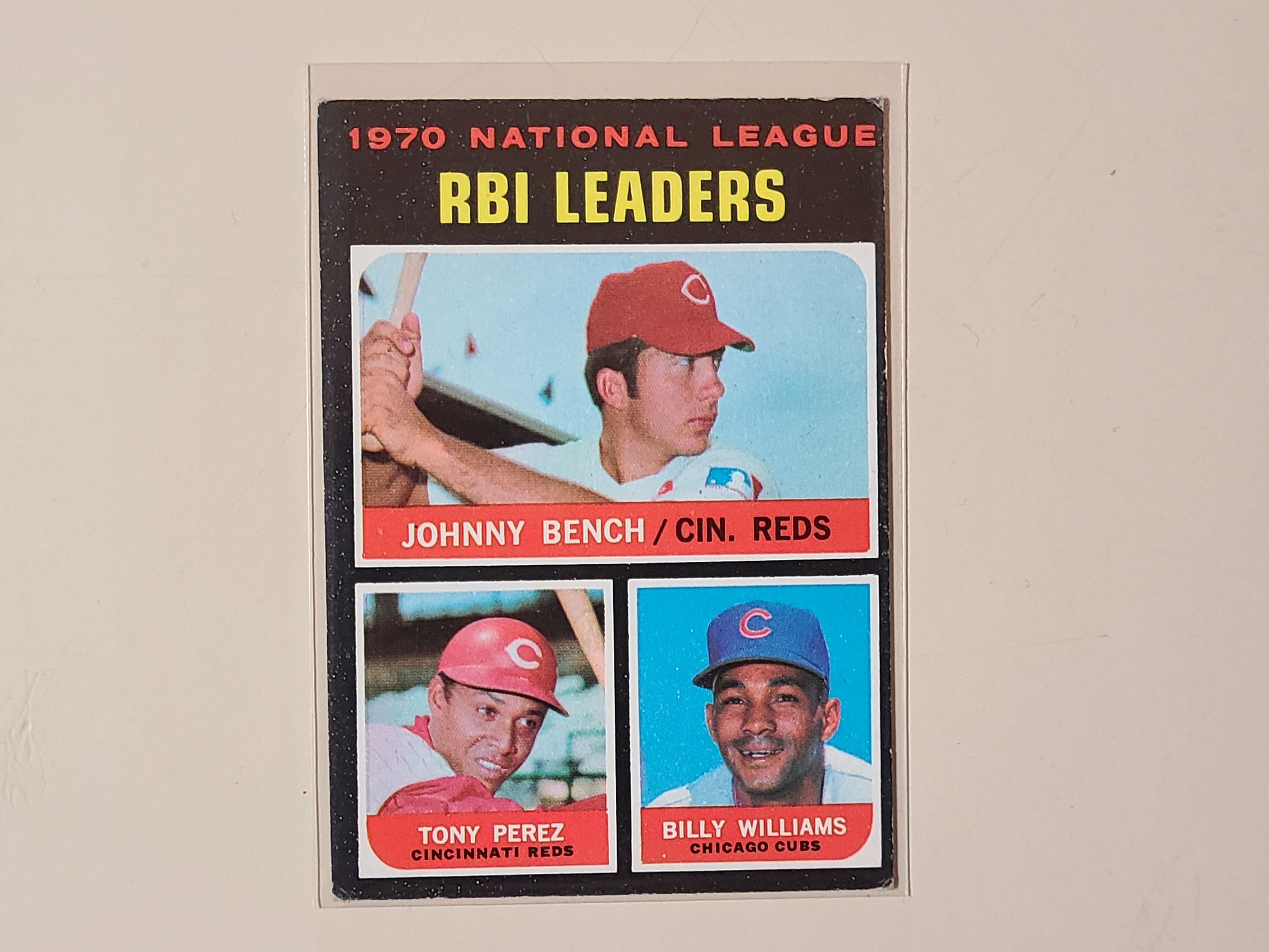 1974 Topps #10 Johnny Bench Cincinnati Reds Baseball Card NM