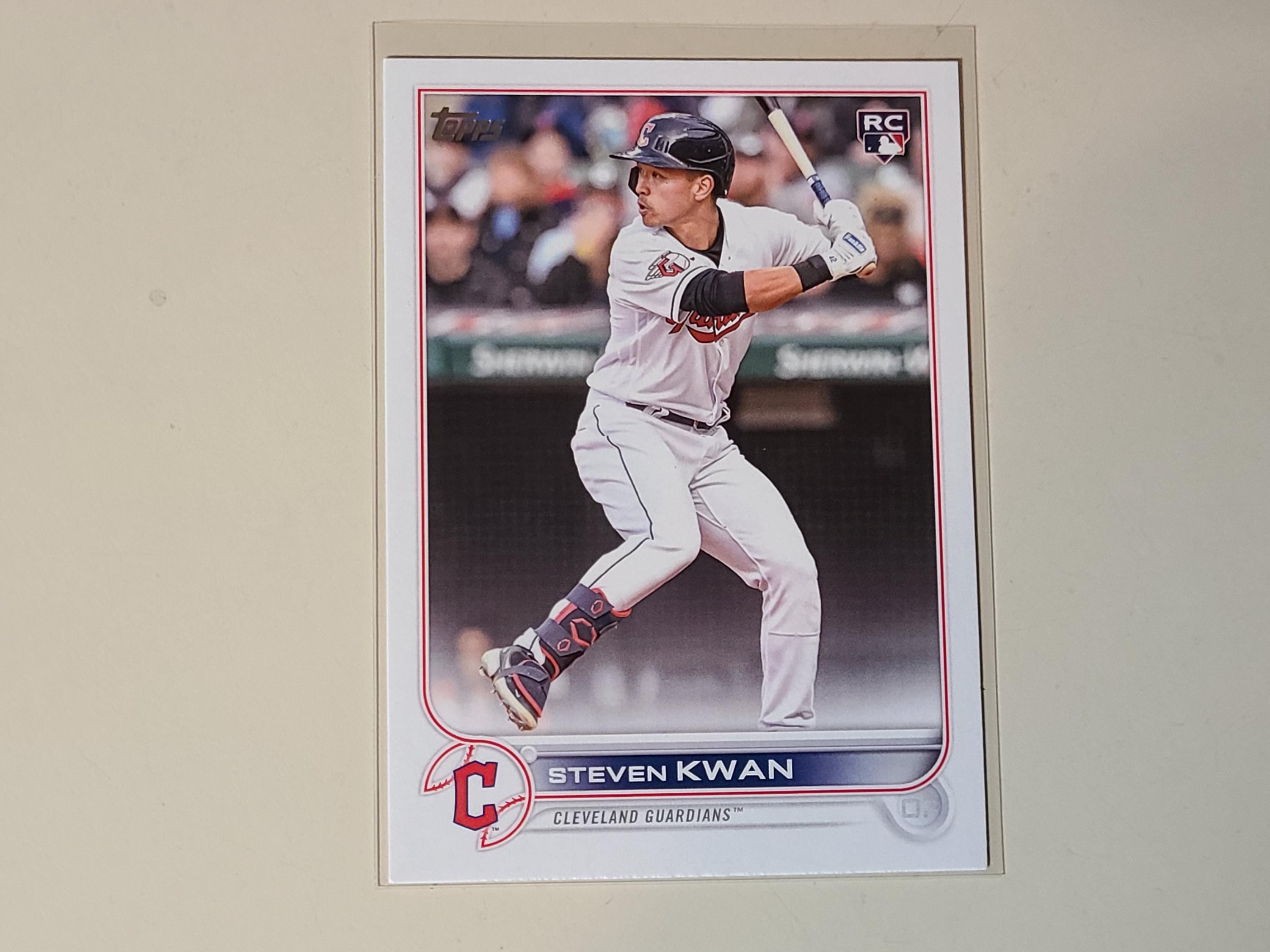 Steven Kwan 2022 Topps Update RC Rookie Baseball Card - Etsy