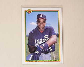 Carte de baseball recrue 1990 Bowman Frank Thomas RC