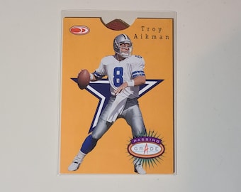 Rare 1992 Topps High Series TROY AIKMAN Football Card - Etsy Rare 1992 Topps High Series TROY AIKMAN Football Card - Etsy
