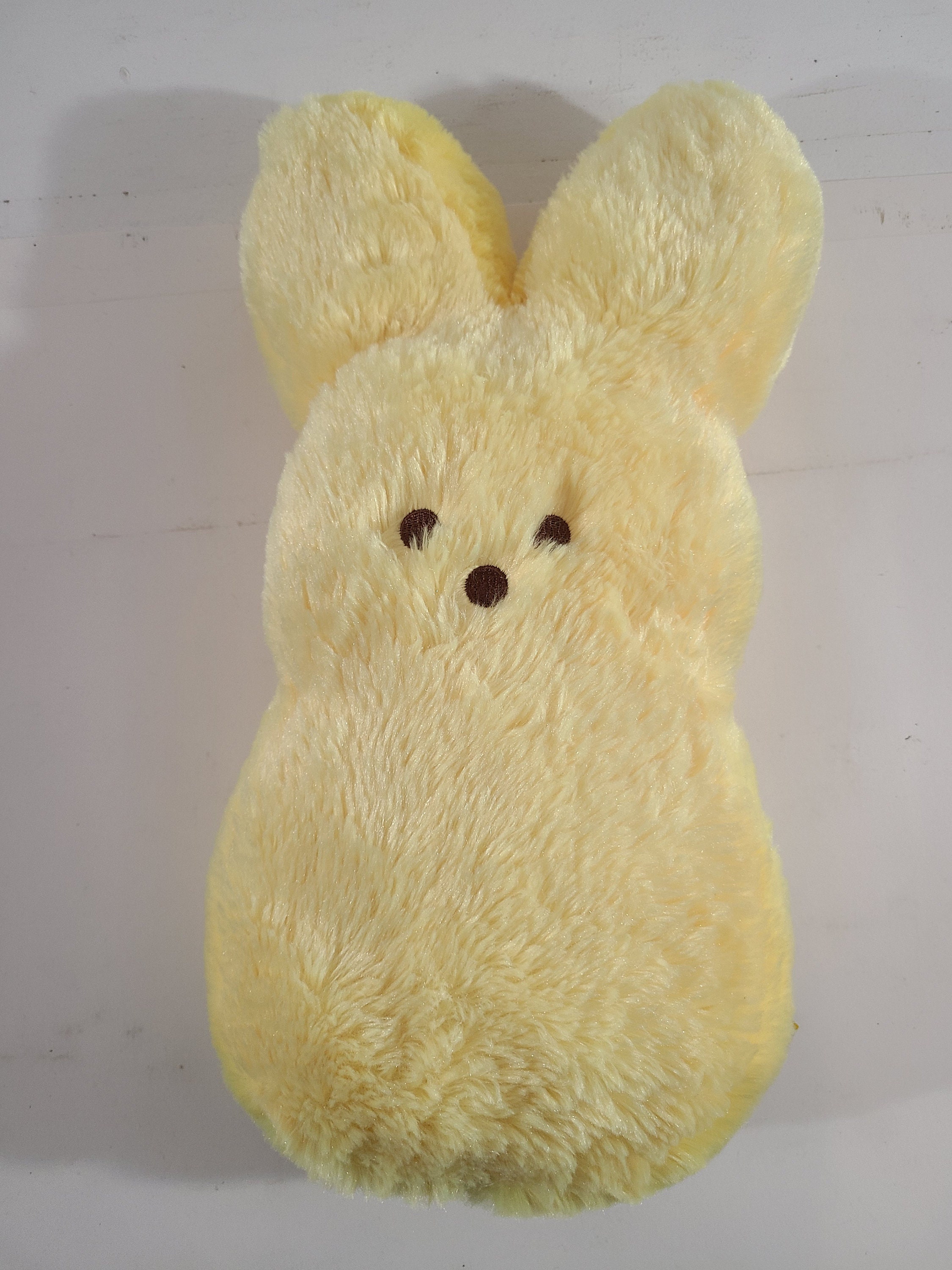 Vintage Yellow Bunny Plush - Etsy