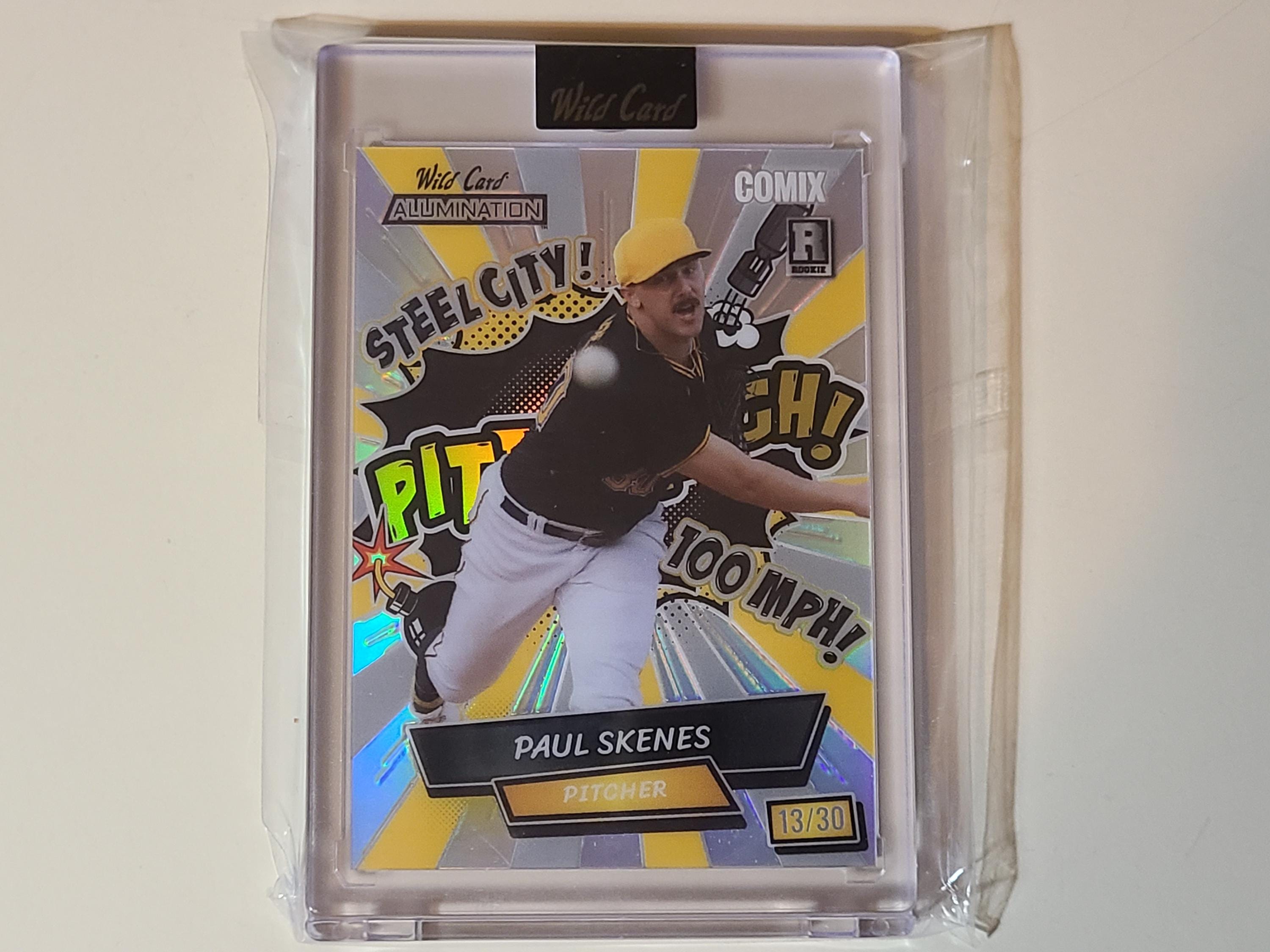 paul skenes rare card : The Paul Skenes 1/1 Rookie Debut Patch Autograph card has sold at auction for $1,110,000. Of all active MLB players, only Mike Trout has ever had a card sell for more