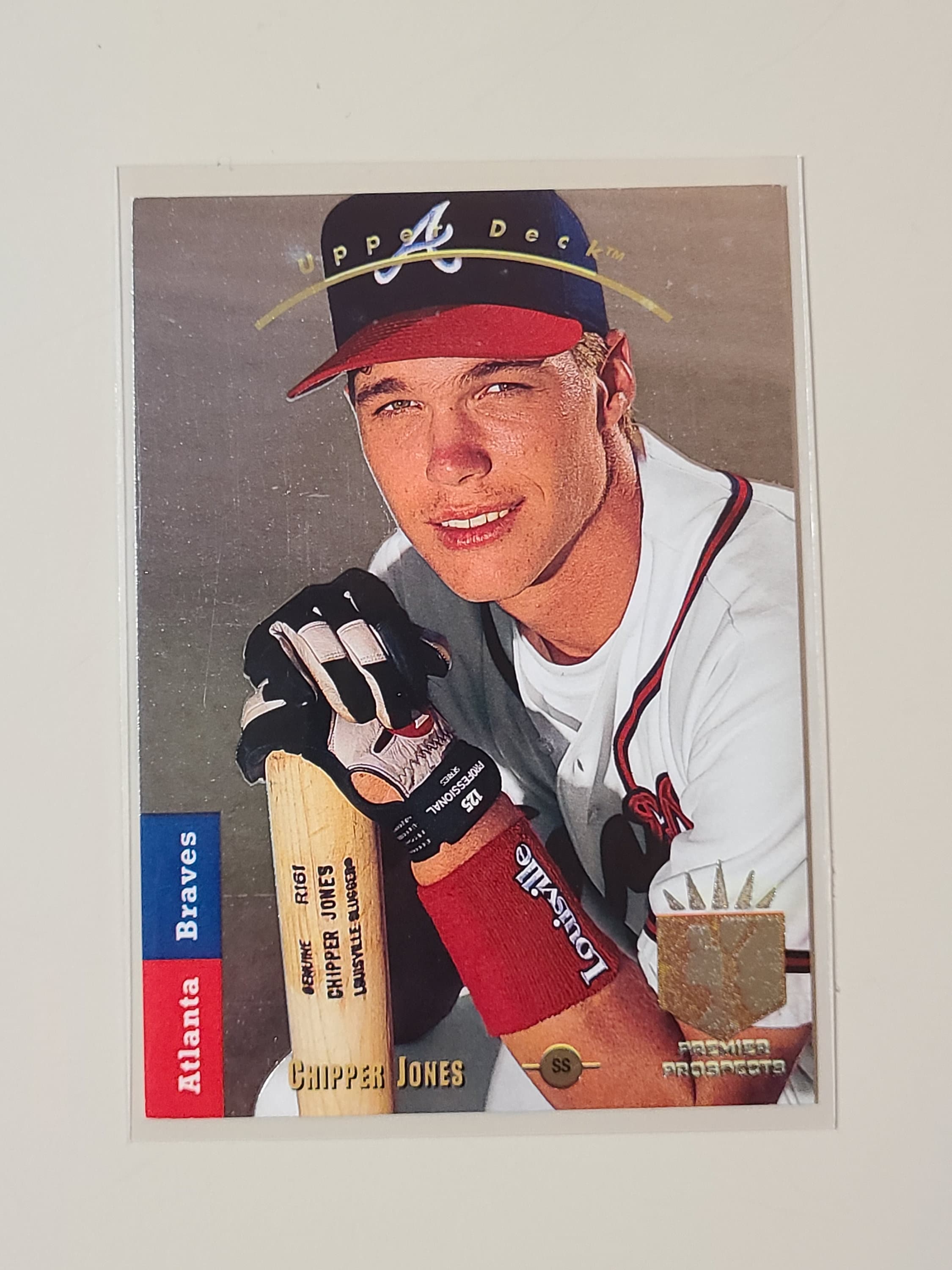 1993 Upper Deck SP Foil Chipper Jones Prospect Baseball Card - Etsy