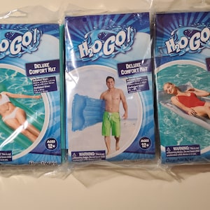 Inflatable Swim Deluxe Comfort Mat Float Brand New Sealed for ages 12+ years