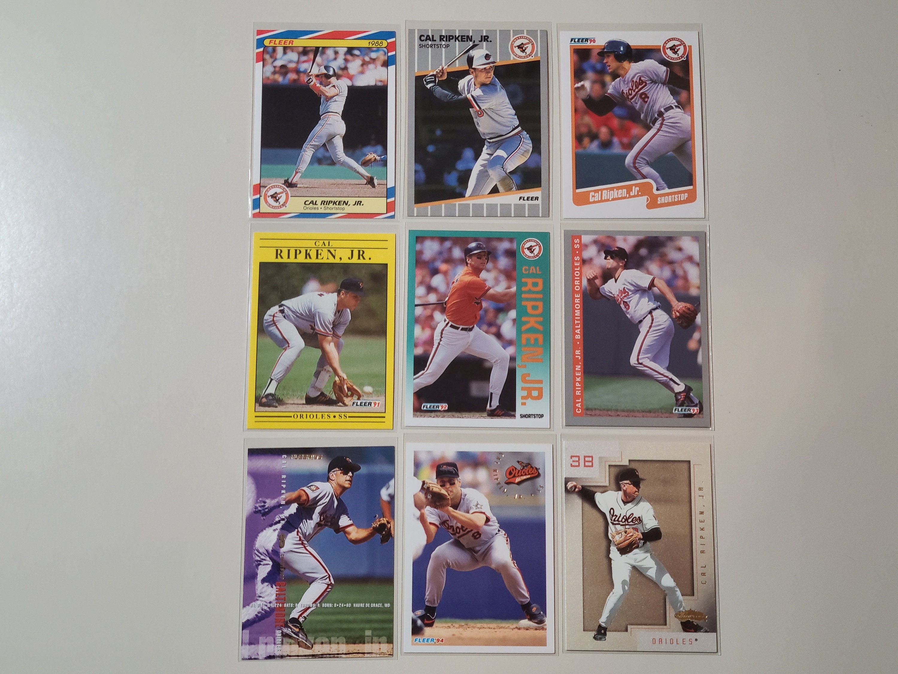 Pick a Cal Ripken Baseball Card Fleer - Etsy