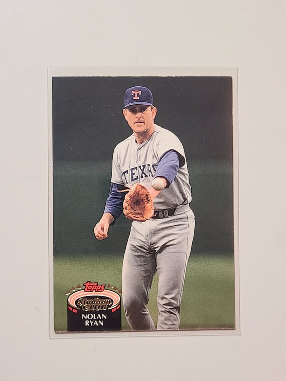1992 Topps Stadium Club Nolan Ryan Baseball Card Etsy