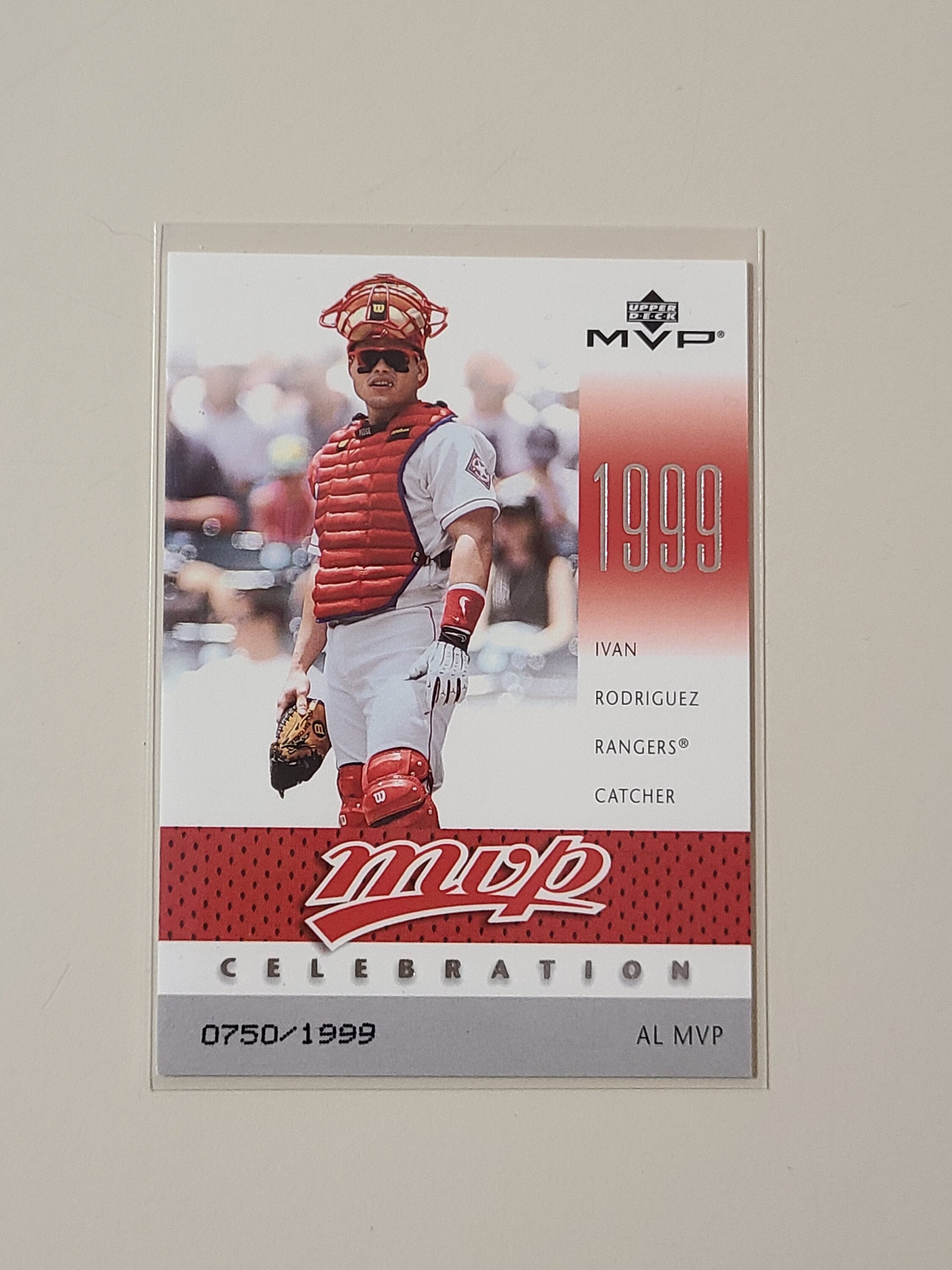 2003 Upper Deck MVP Celebration Ivan Rodriguez Baseball Card - Etsy