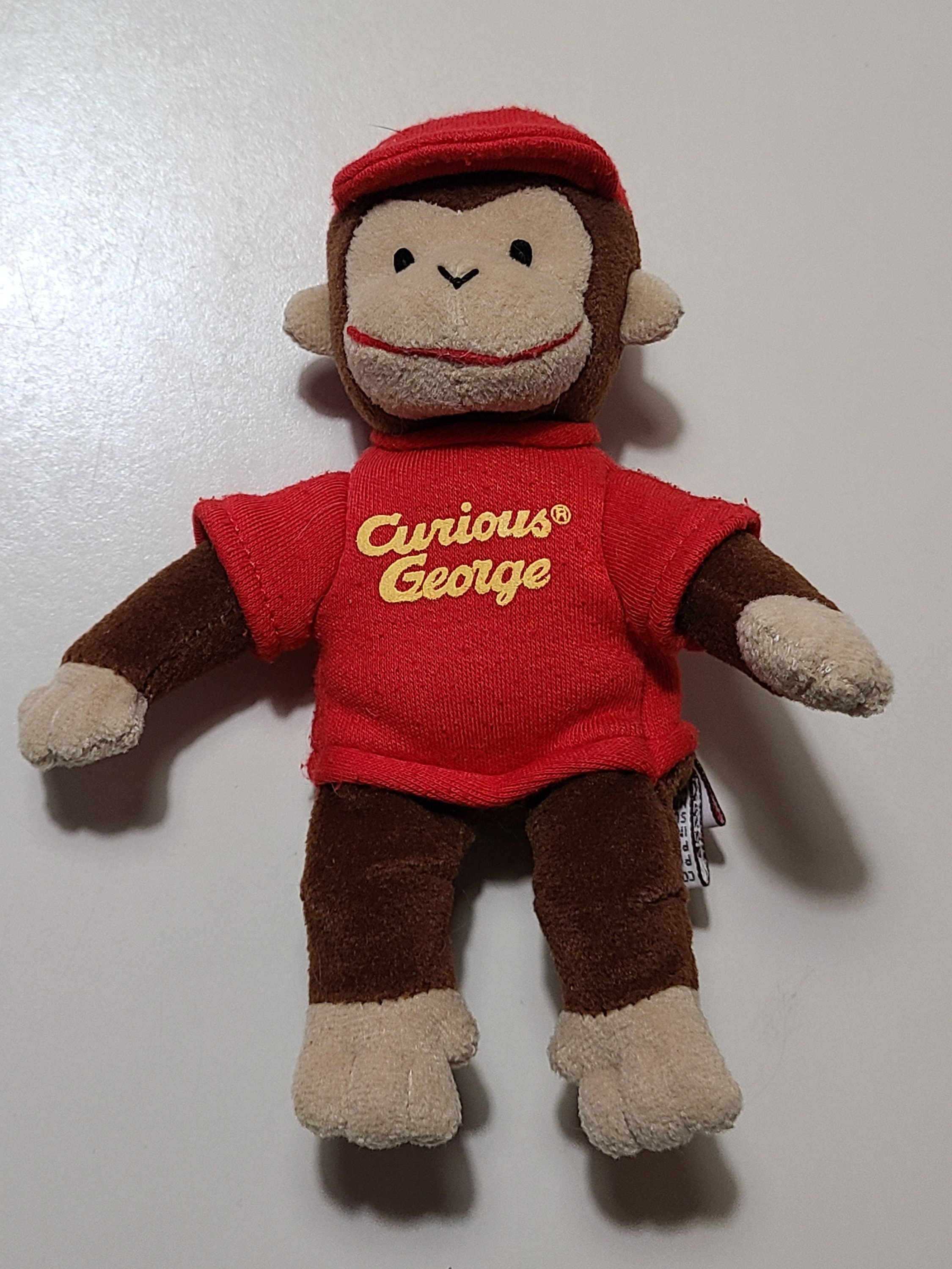 vintage curious george doll