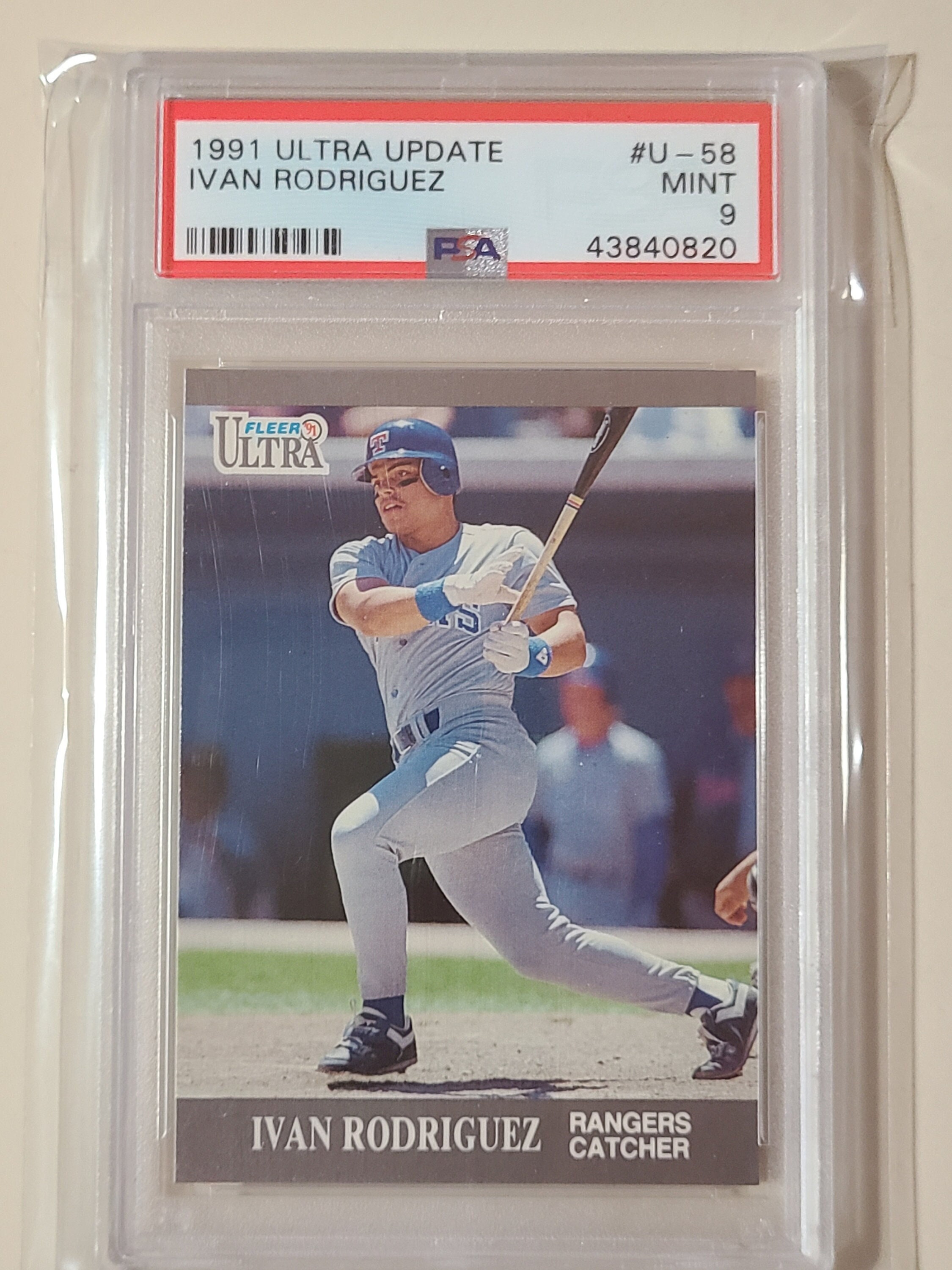 1991 Fleer Ultra Update Ivan Rodriguez RC Rookie Baseball Card - Etsy Israel