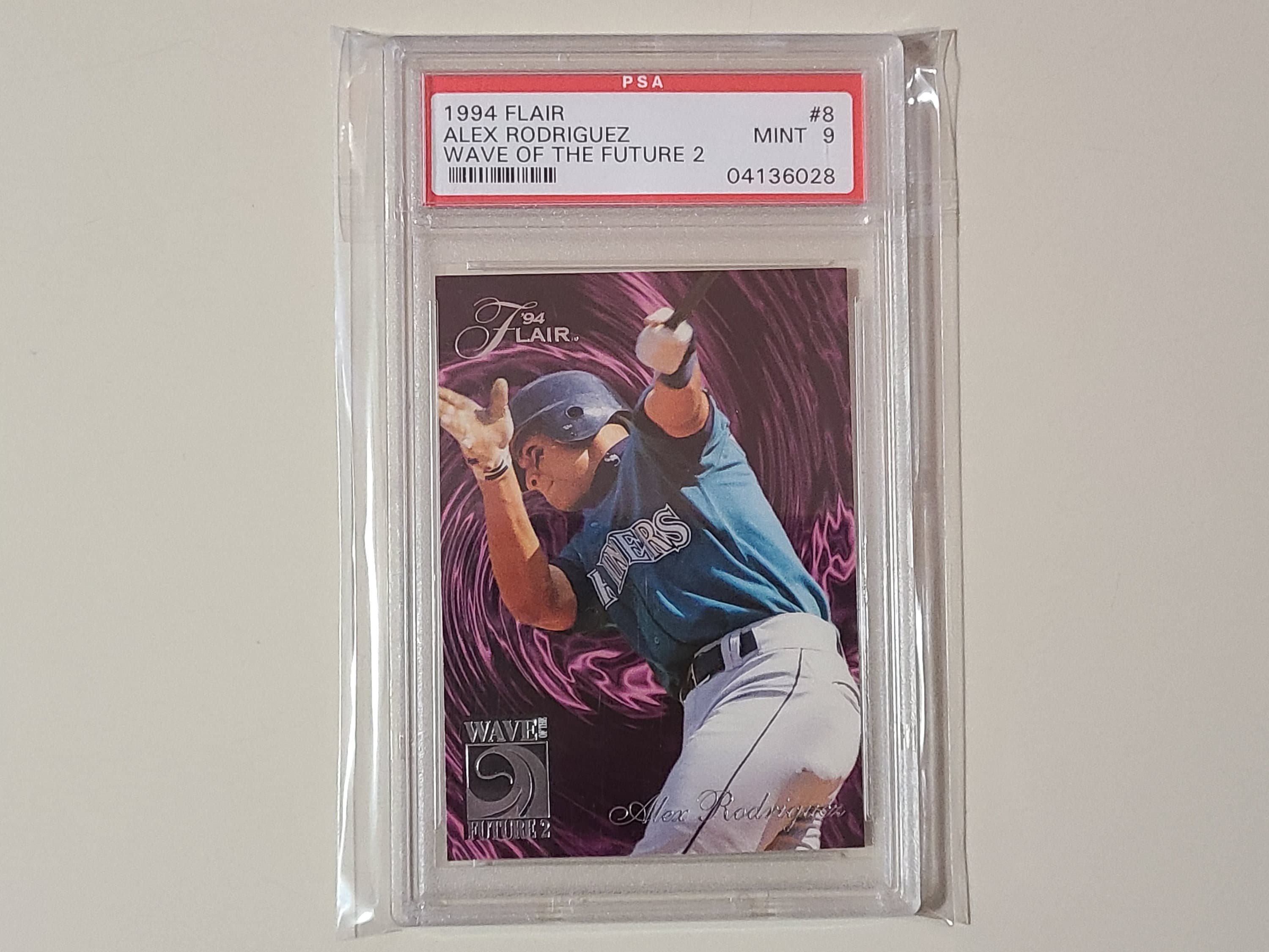 Alex Rodriguez 1994 Fleer Flair Wave of the Future RC Rookie 