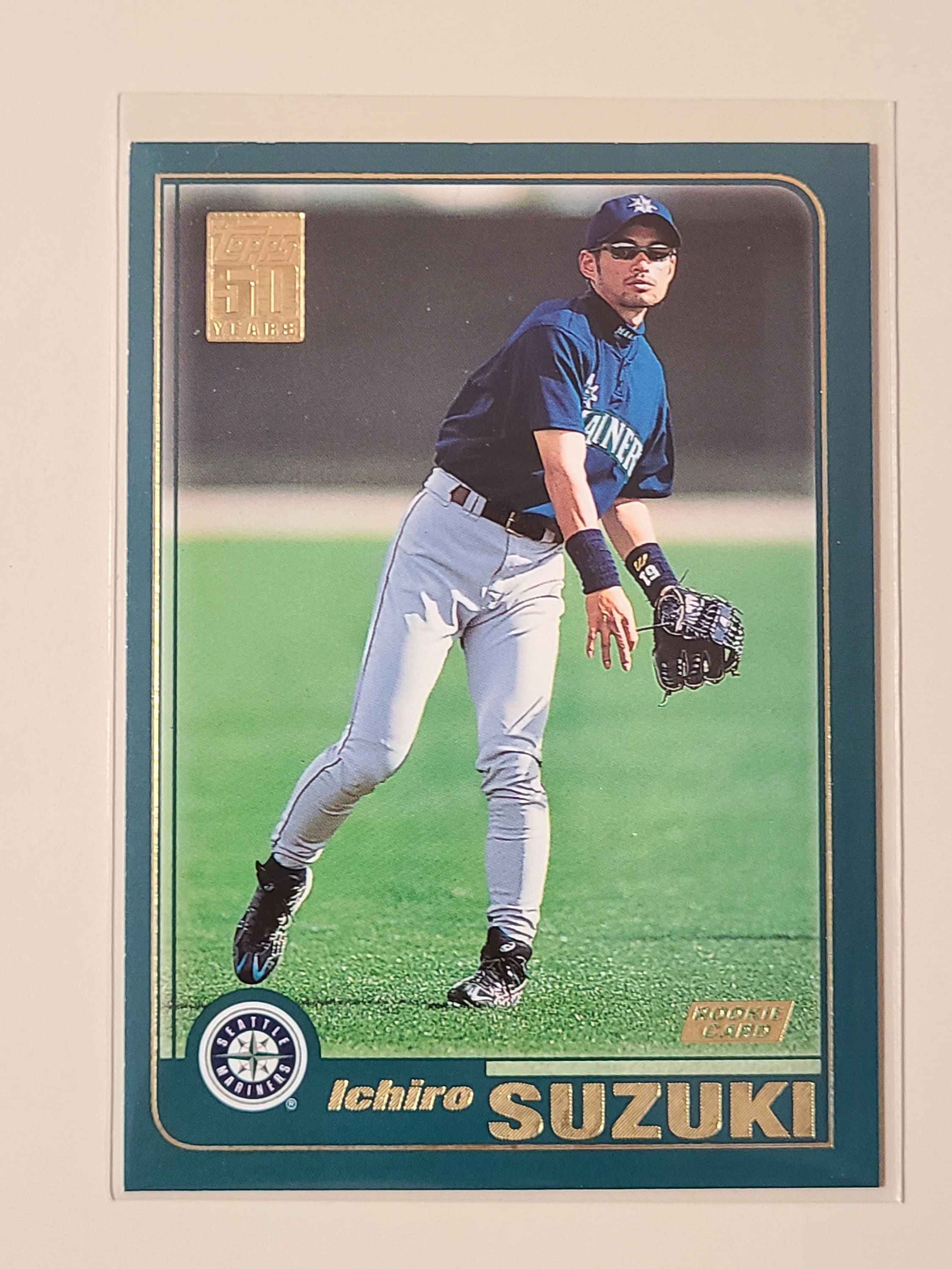 2001 Topps Ichiro Suzuki RC Rookie Baseball Card