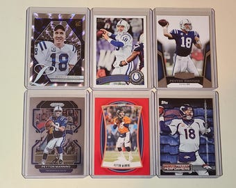 1999 Upper Deck Victory PEYTON MANNING Football Card - Etsy