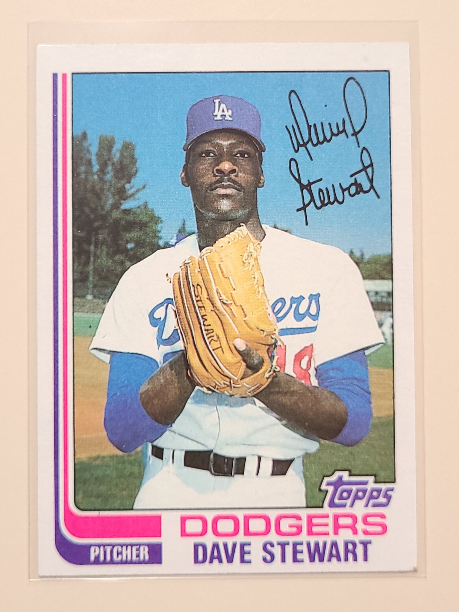 1982 Topps Dave Stewart RC Rookie Baseball Card Etsy