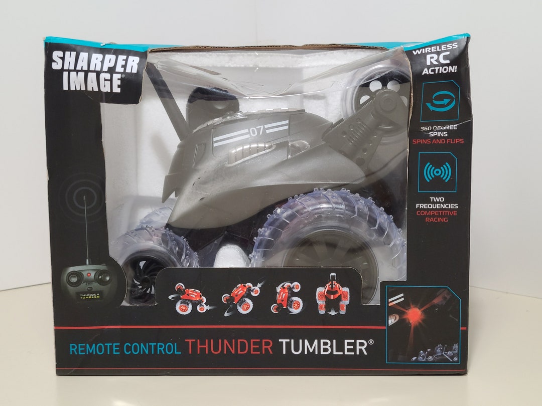 Sharper Image R/C Radio/remote Control Thunder Tumbler 2019 brand New