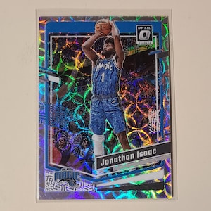 Jonathan Isaac 2023/24 Donruss Optic Prizm Basketball Card serial numbered #ed /249
