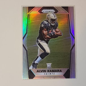 Alvin Kamara 2017 Panini Prizm Silver Prizm RC Rookie Football Card