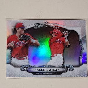 2018 Bowman Alec Bohm RC Auto Purple