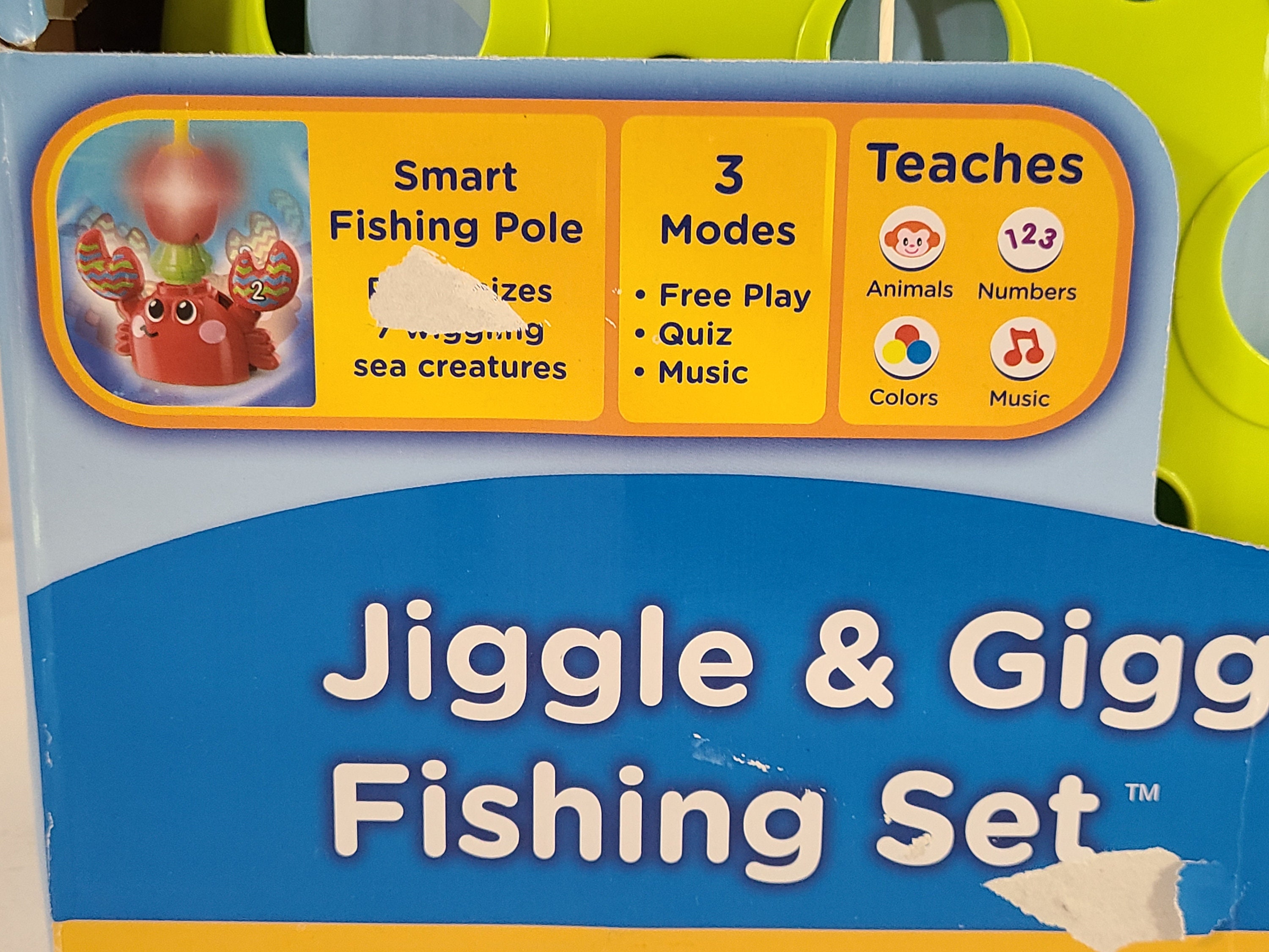 Vtech Jiggle & Giggle Fishing Set for Ages 2-5 Years, Brand New