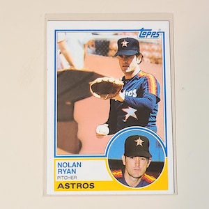 1983 Topps Nolan Ryan Baseball Card