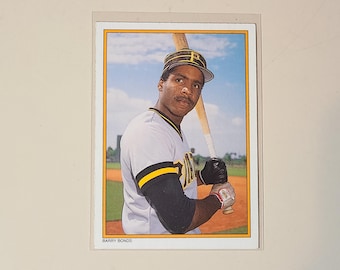 rare 1987 topps baseball cards Rare 1987 Topps Barry Bonds Pirates #361 Rookie Psa 10 Dead Center