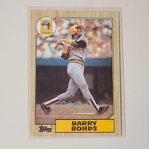1987 Topps Barry Bonds RC Rookie Baseball Card