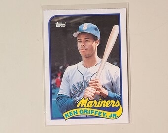 1989 Topps Traded Ken Griffey Jr. RC Rookie Baseball Card