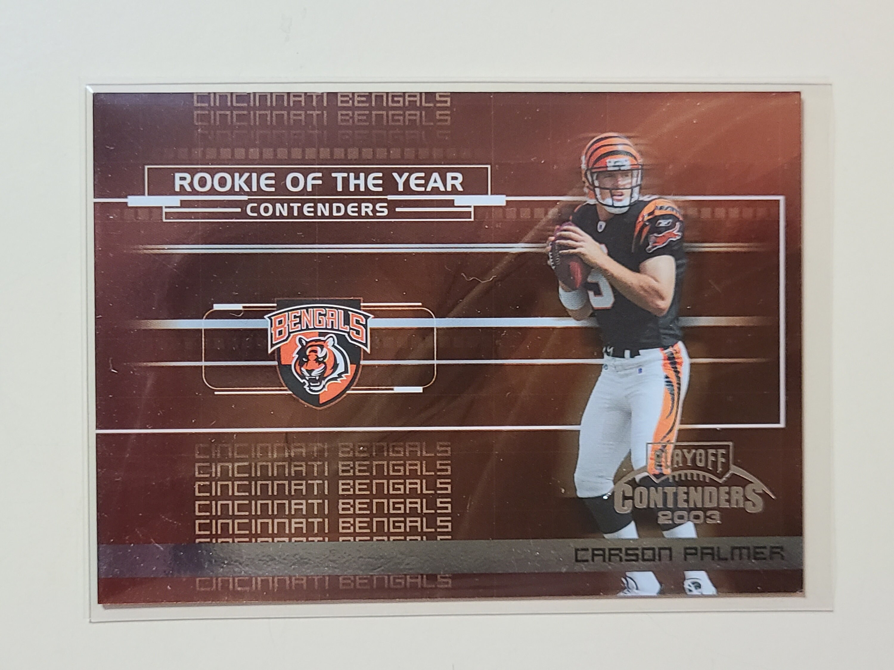 2003 Playoff Contenders Rookie of the Year Carson Palmer RC - Etsy