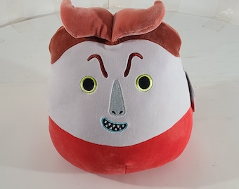 Bambola Lock di peluche da 10 pollici, da The Nightmare Before Christmas, realizzata da Squishmallows, buone condizioni