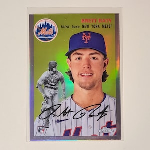 Brett Baty 2023 Topps Chrome Platinum Refractor RC Rookie Baseball Card