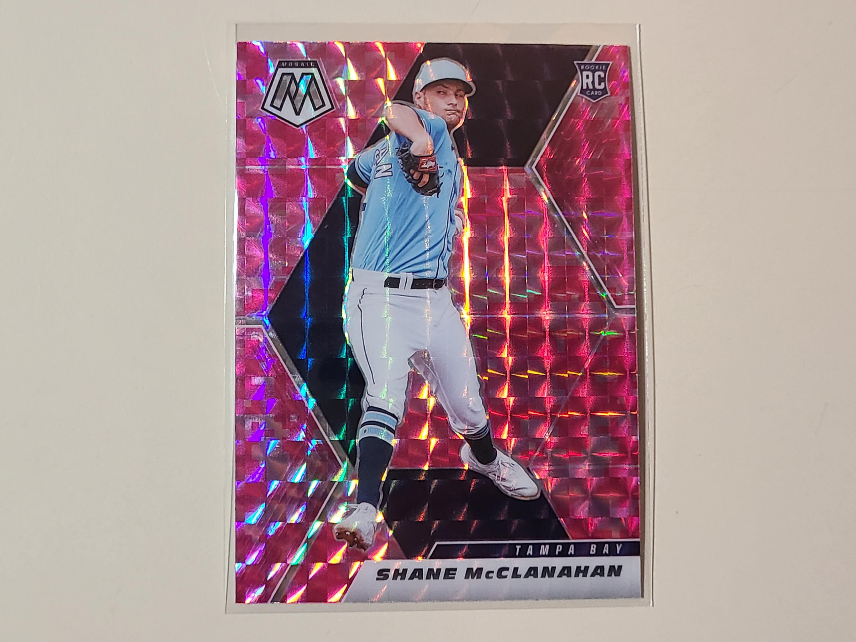 Shane Mcclanahan 2021 Mosaic Pink Prizm RC Rookie Baseball 