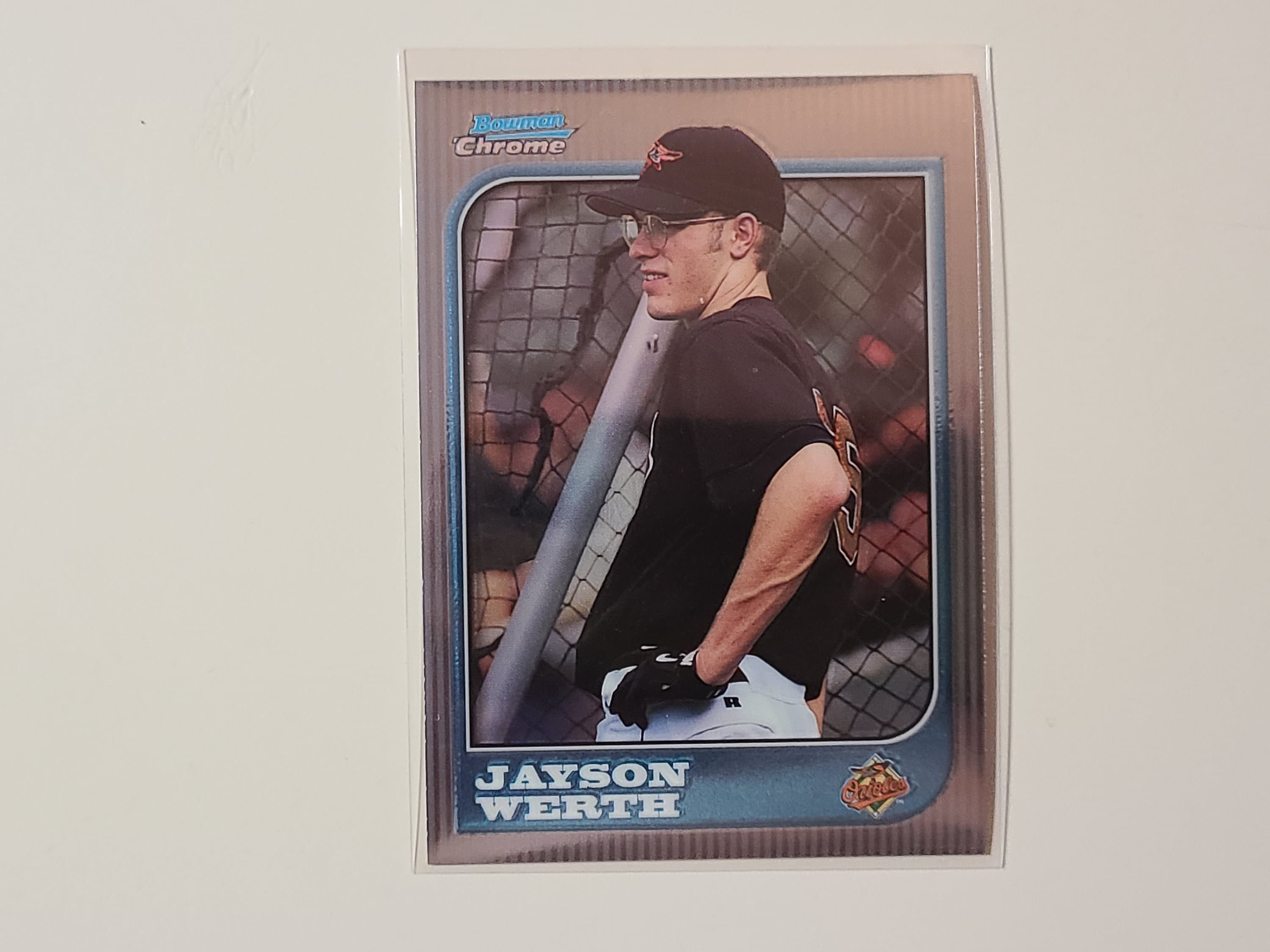 1997 Bowman Chrome Jayson Werth RC Rookie Baseball Card