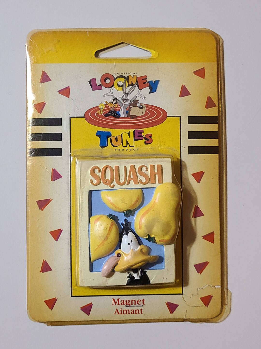 1996 Looney Tunes Daffy Duck Squash 2.5 Inch Brand New