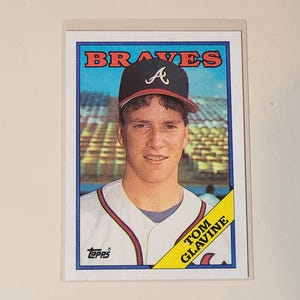 1988 Topps Tom Glavine RC Rookie Baseball Card