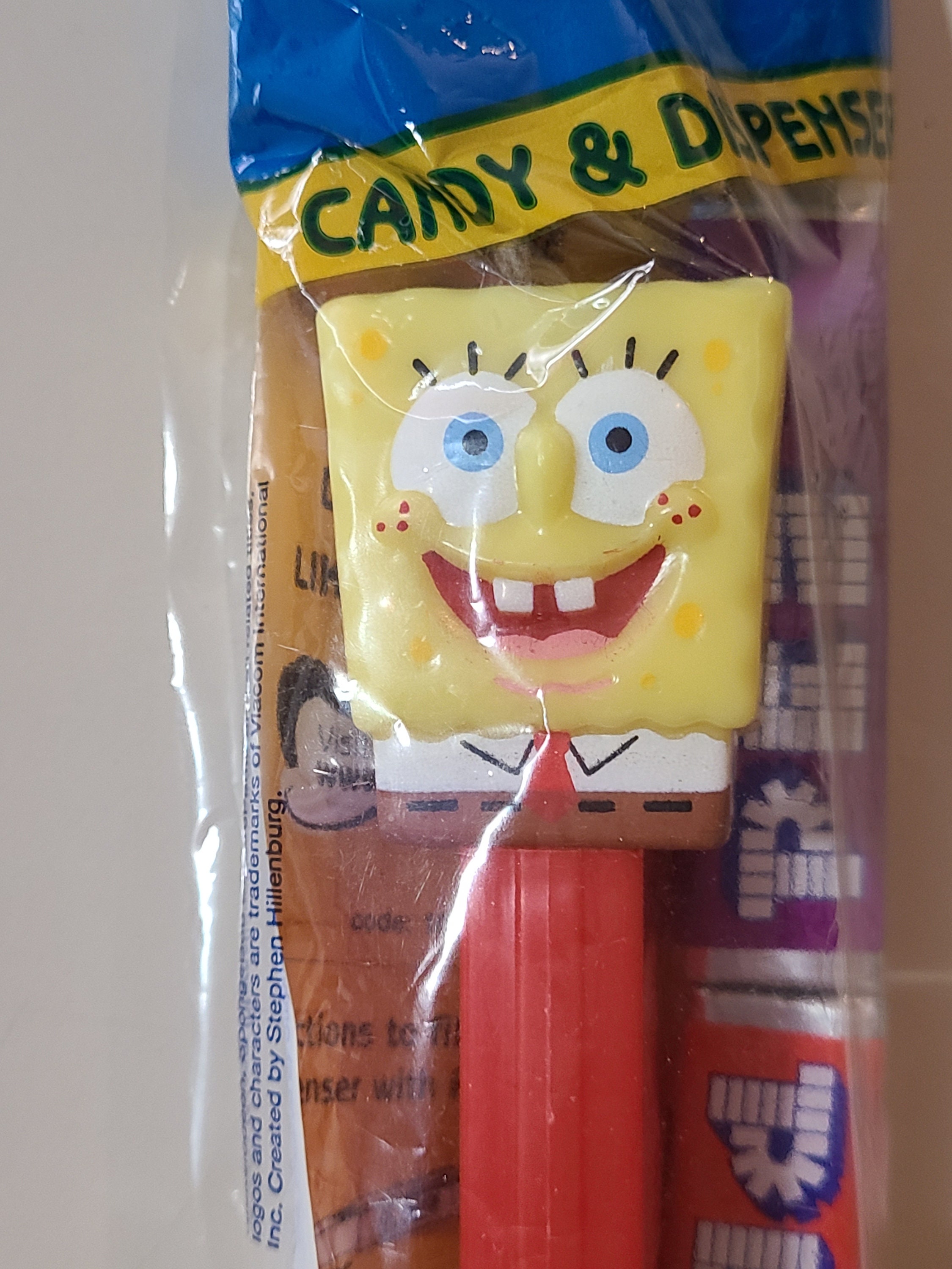SpongeBob SquarePants PEZ Candy Packs: 12-Piece Display
