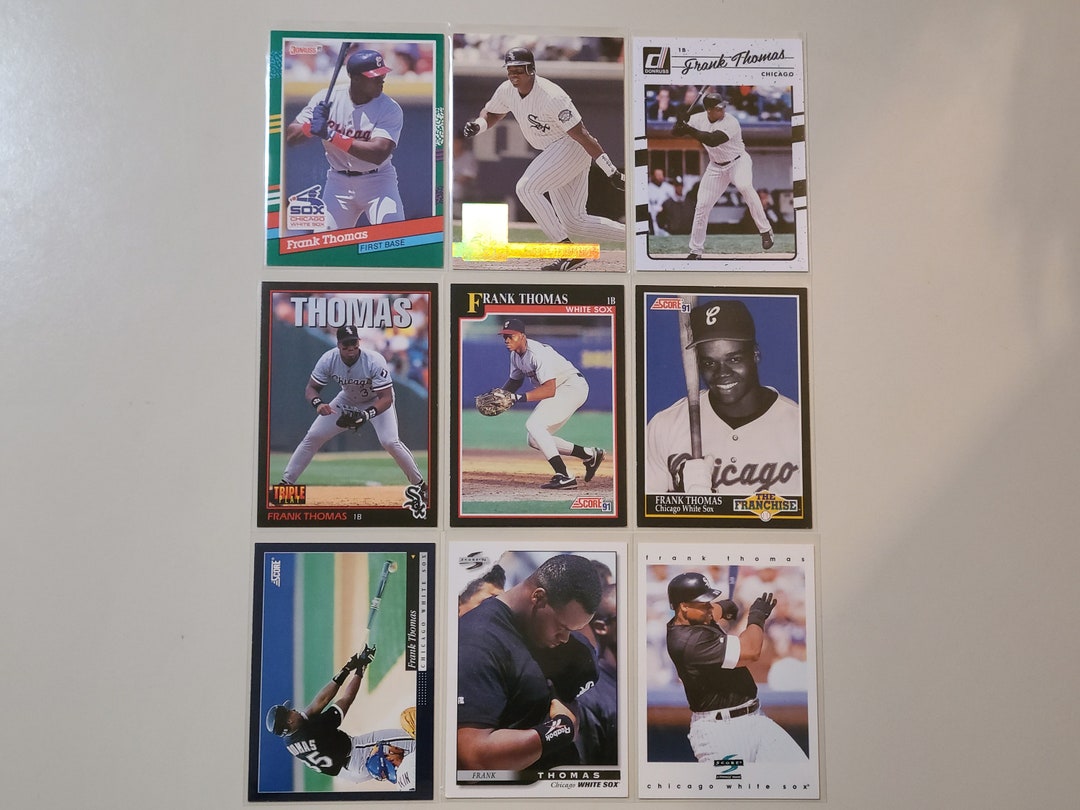 Pick a Frank Thomas Baseball Card Donruss Triple Play Score Etsy