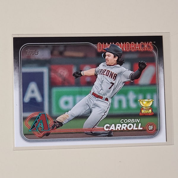 Corbin Carroll 2024 Topps Rookie Cup Baseball Card