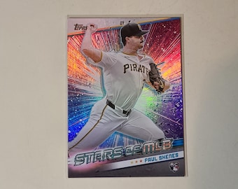 Paul Skenes 2024 Topps Stars of the MLB RC Rookie Baseball Card