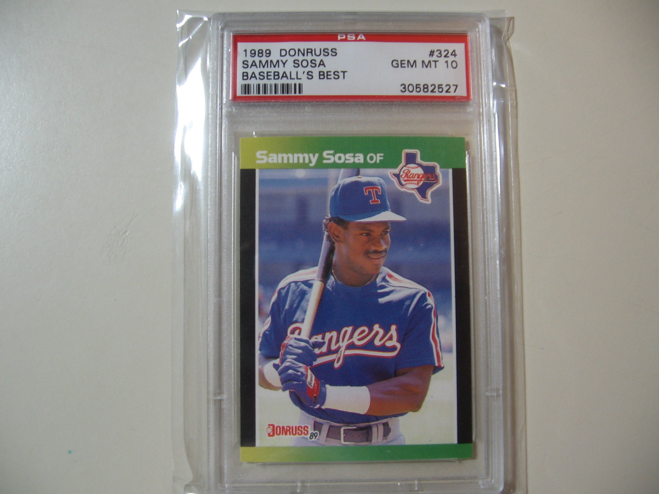 1989 Donruss Baseball's Best Sammy Sosa RC Rookie Baseball 