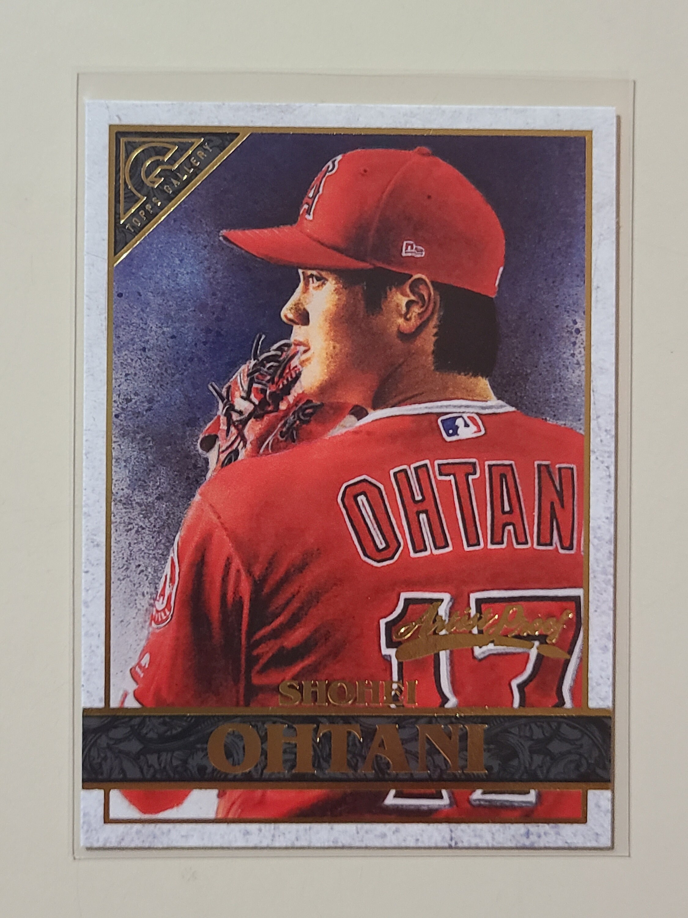 2020 Topps Gallery Artist Proof Shohei Ohtani Baseball Card Etsy UK